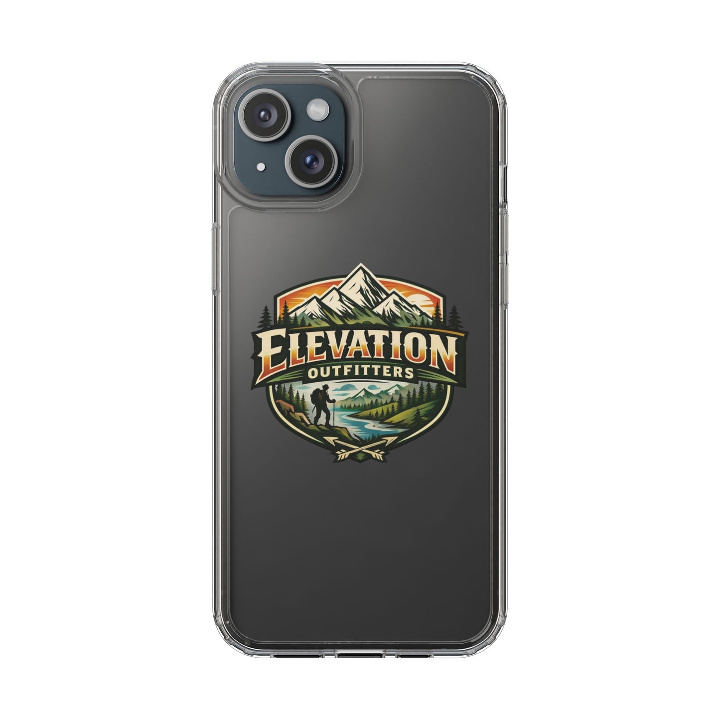 Classic Elevation Outfitters Clear Phone Case