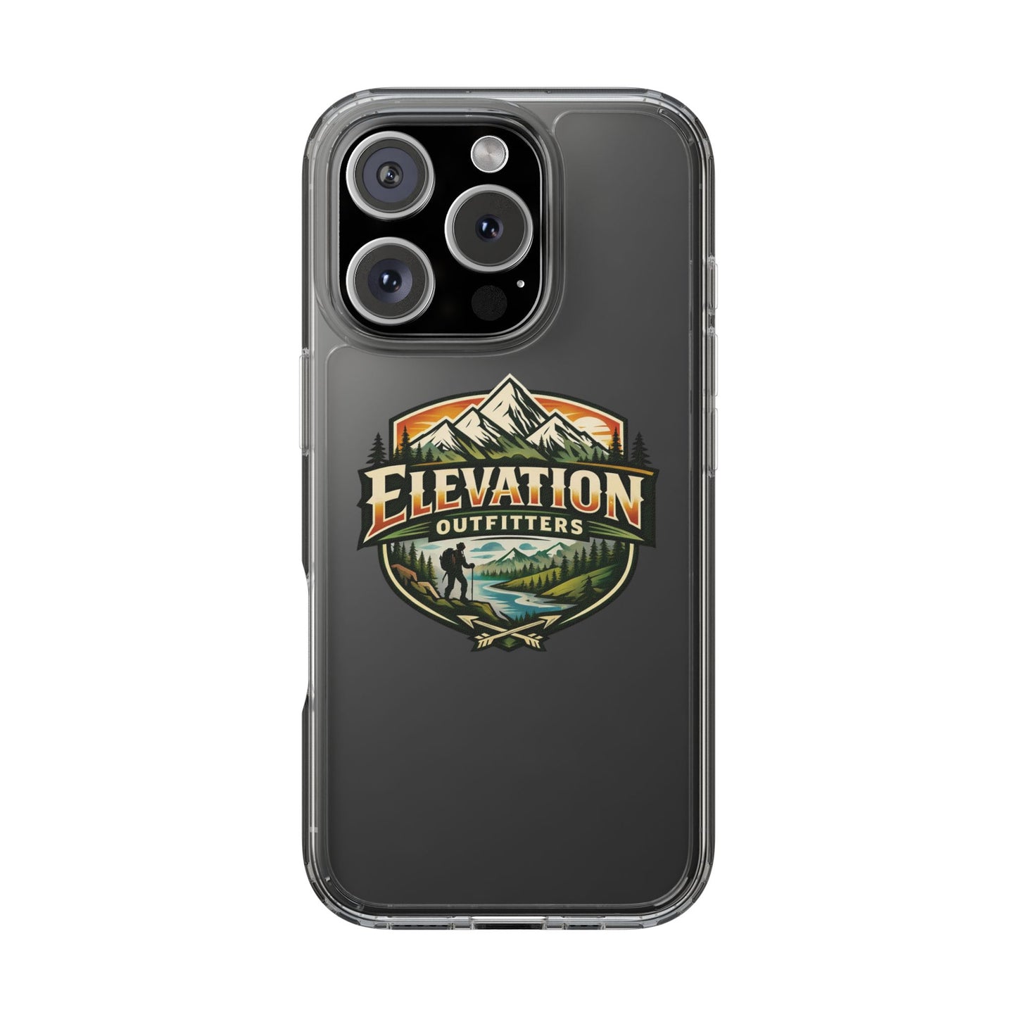Classic Elevation Outfitters Clear Phone Case