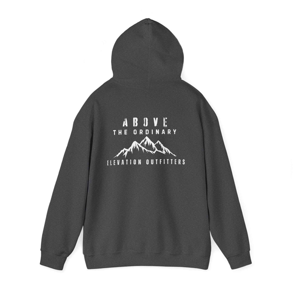 Above The Ordinary Chest Logo Graphic Hoodie