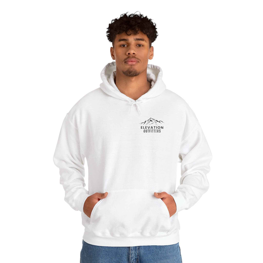 Above The Ordinary Chest Logo Graphic Hoodie