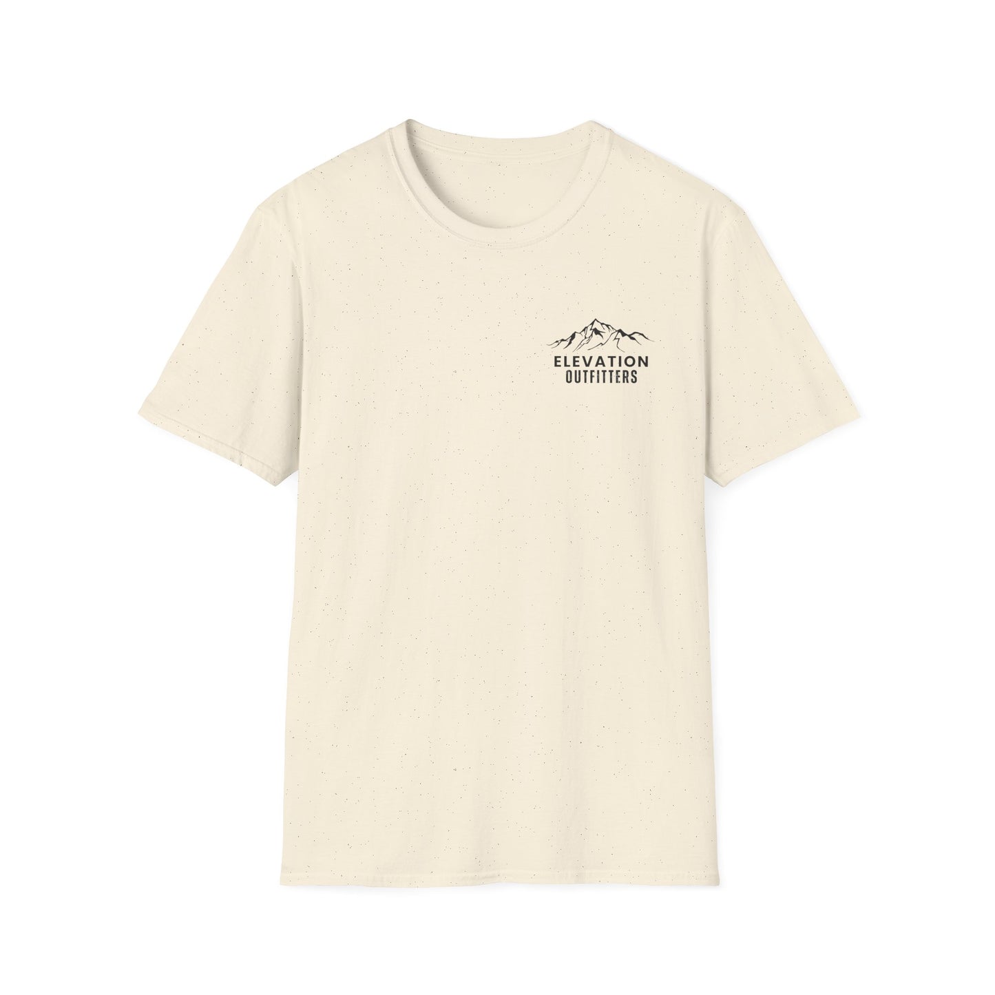 Elevation Outfitters Mountain Logo T‑Shirt — Casual Outdoor Adventure Tee