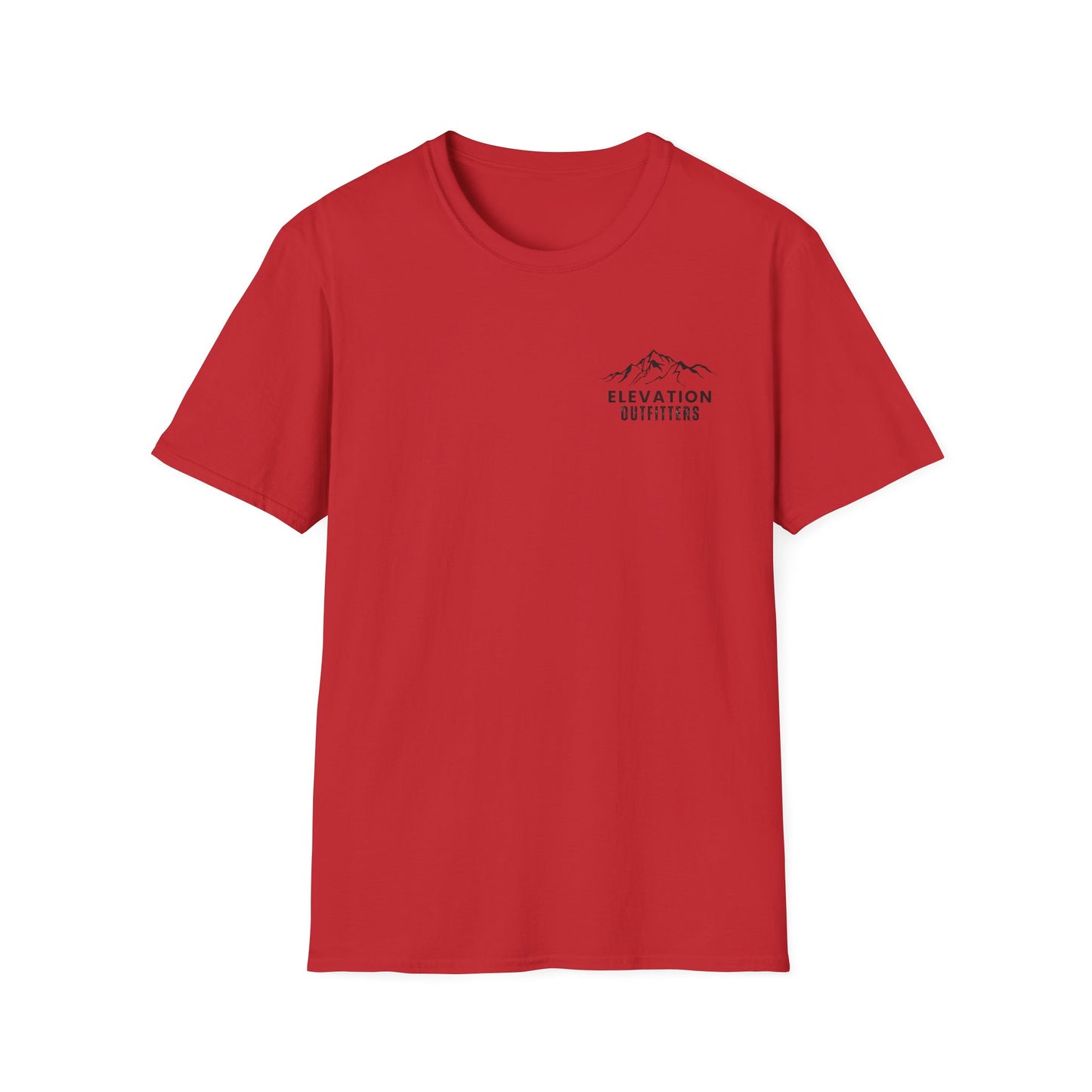 Elevation Outfitters Mountain Logo T‑Shirt — Casual Outdoor Adventure Tee
