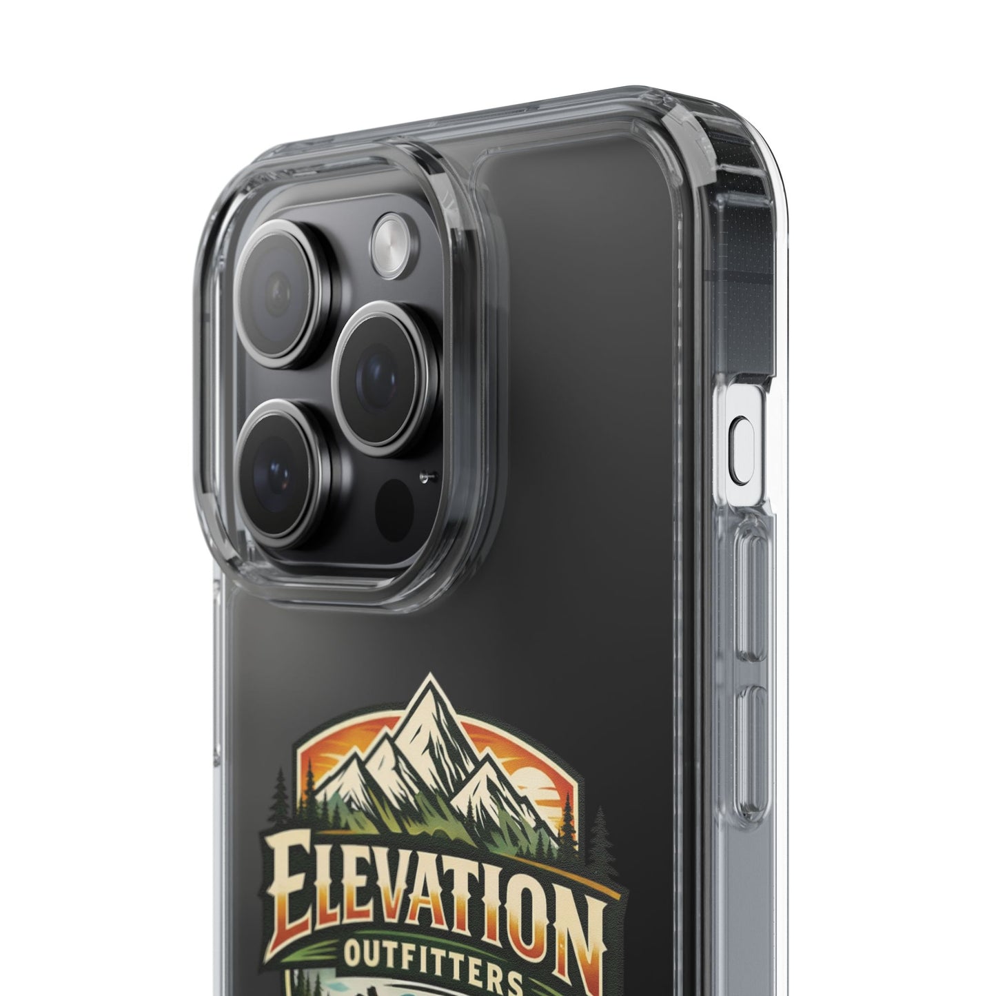 Classic Elevation Outfitters Clear Phone Case