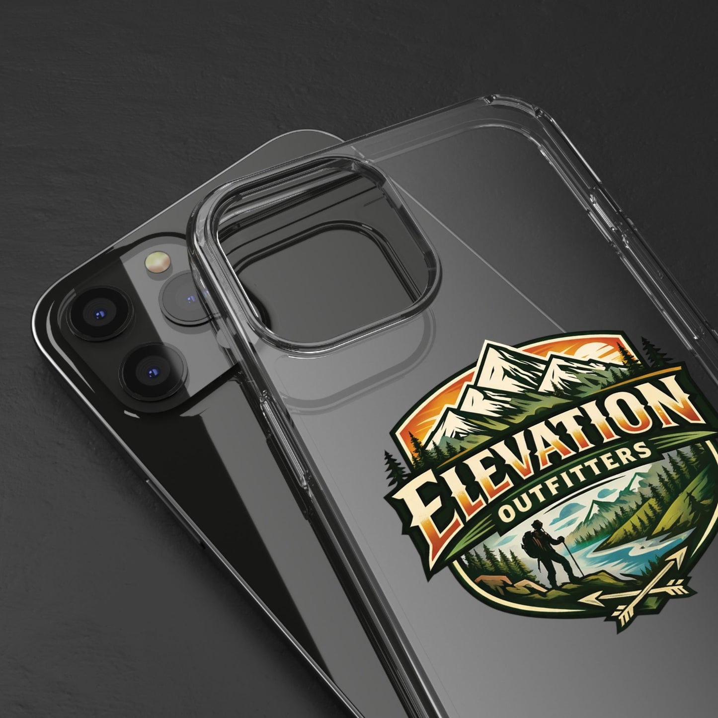 Classic Elevation Outfitters Clear Phone Case