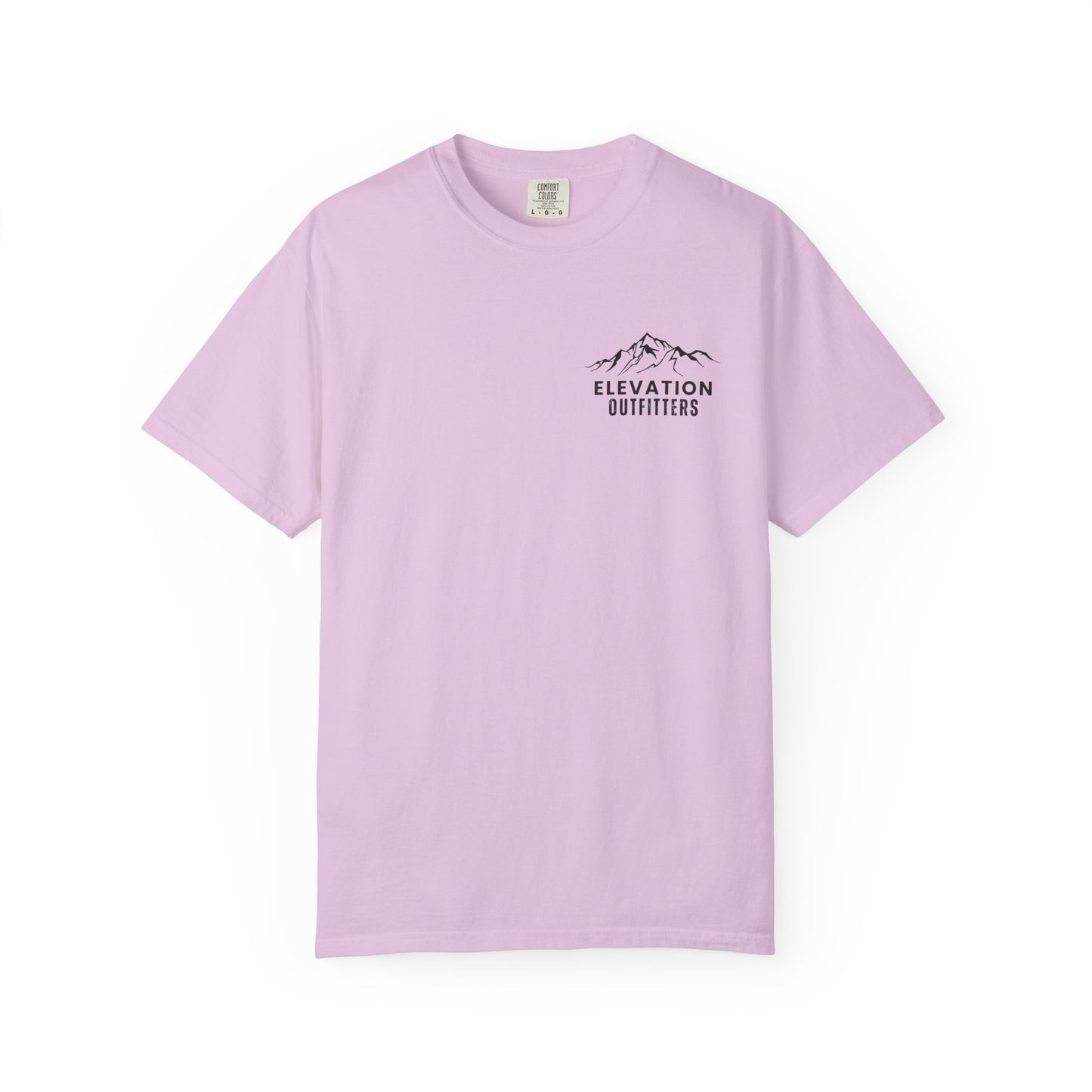 Adventure Awaits T‑Shirt — Mountain & Pine Graphic Tee (Elevation Outfitters)
