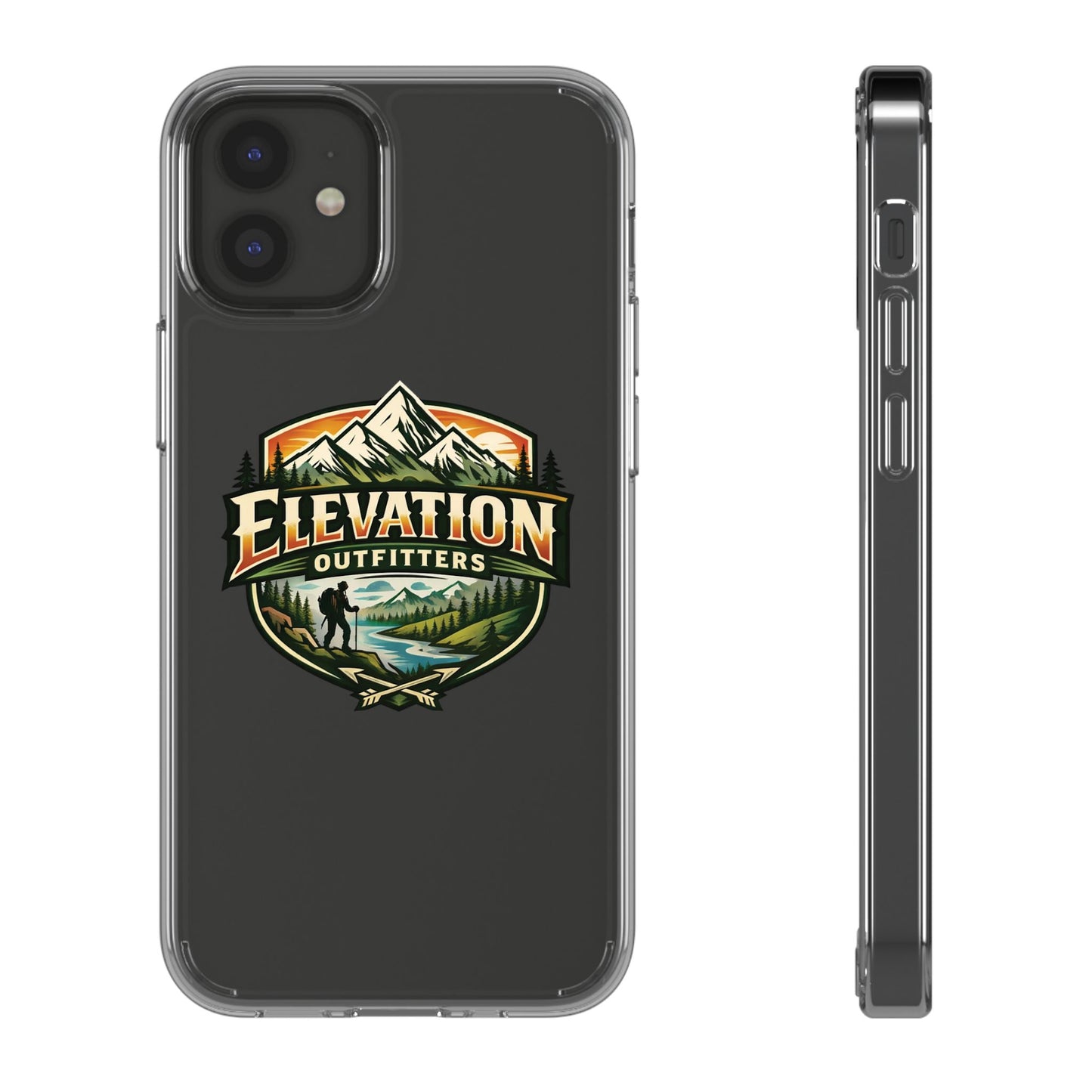 Classic Elevation Outfitters Clear Phone Case