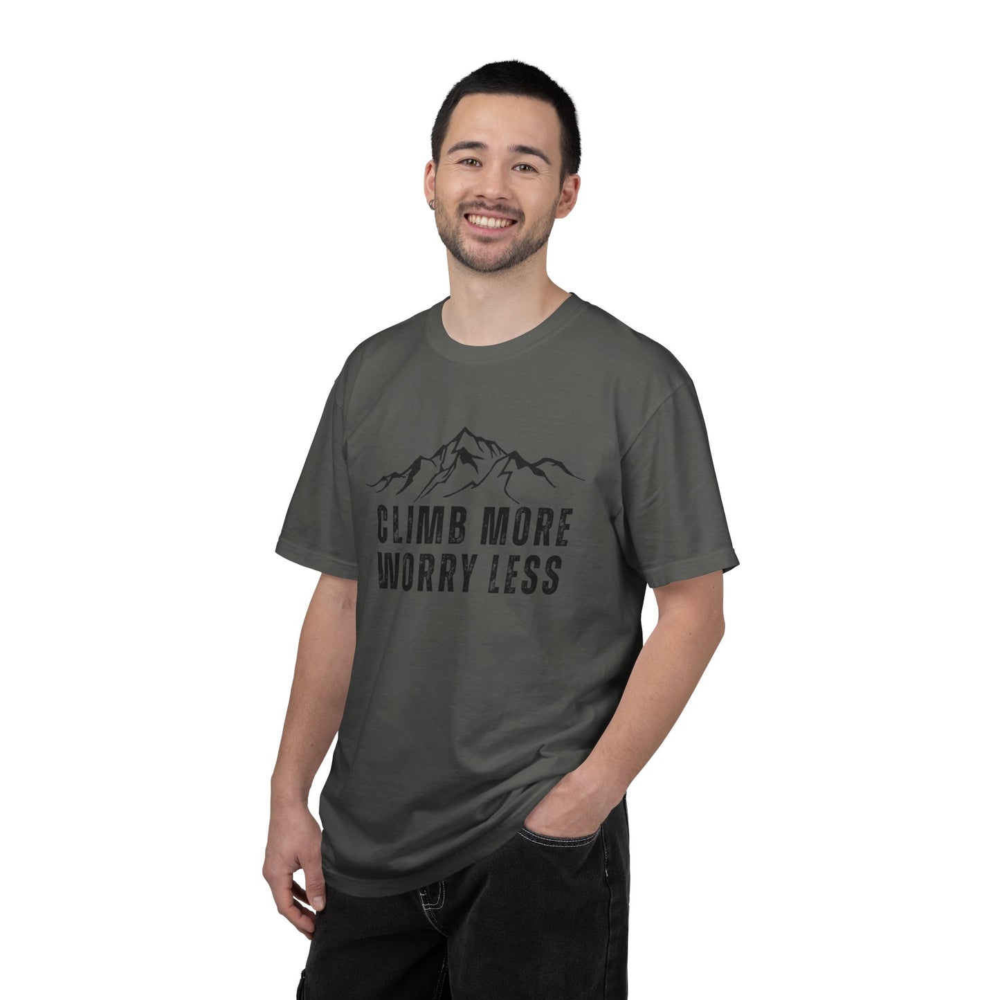 Climb More Worry Less T-Shirt