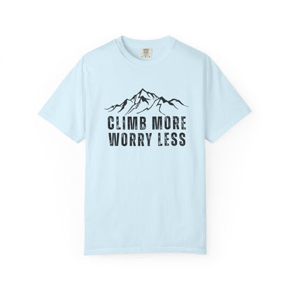Climb More Worry Less T-Shirt