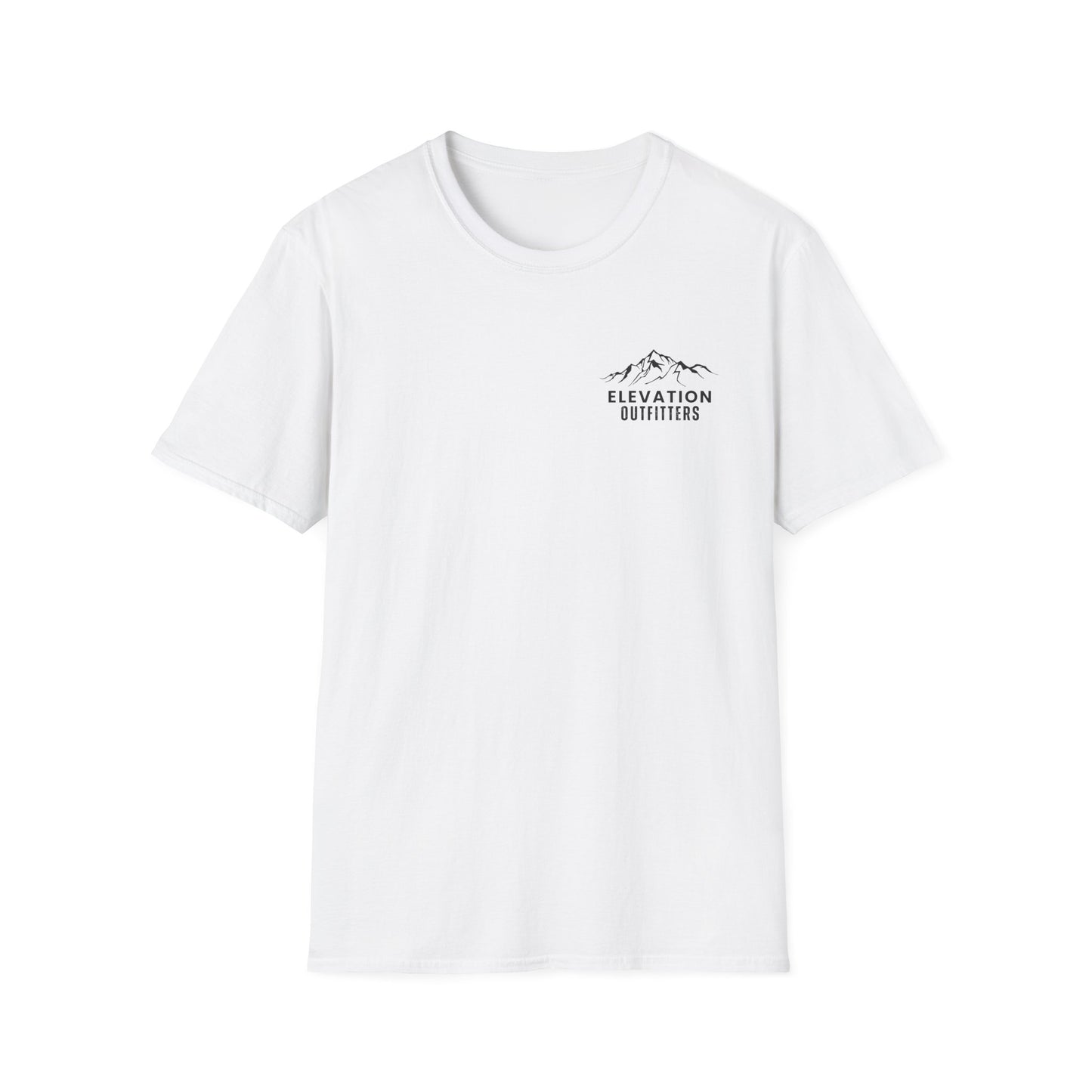 Elevation Outfitters Mountain Logo T‑Shirt — Casual Outdoor Adventure Tee