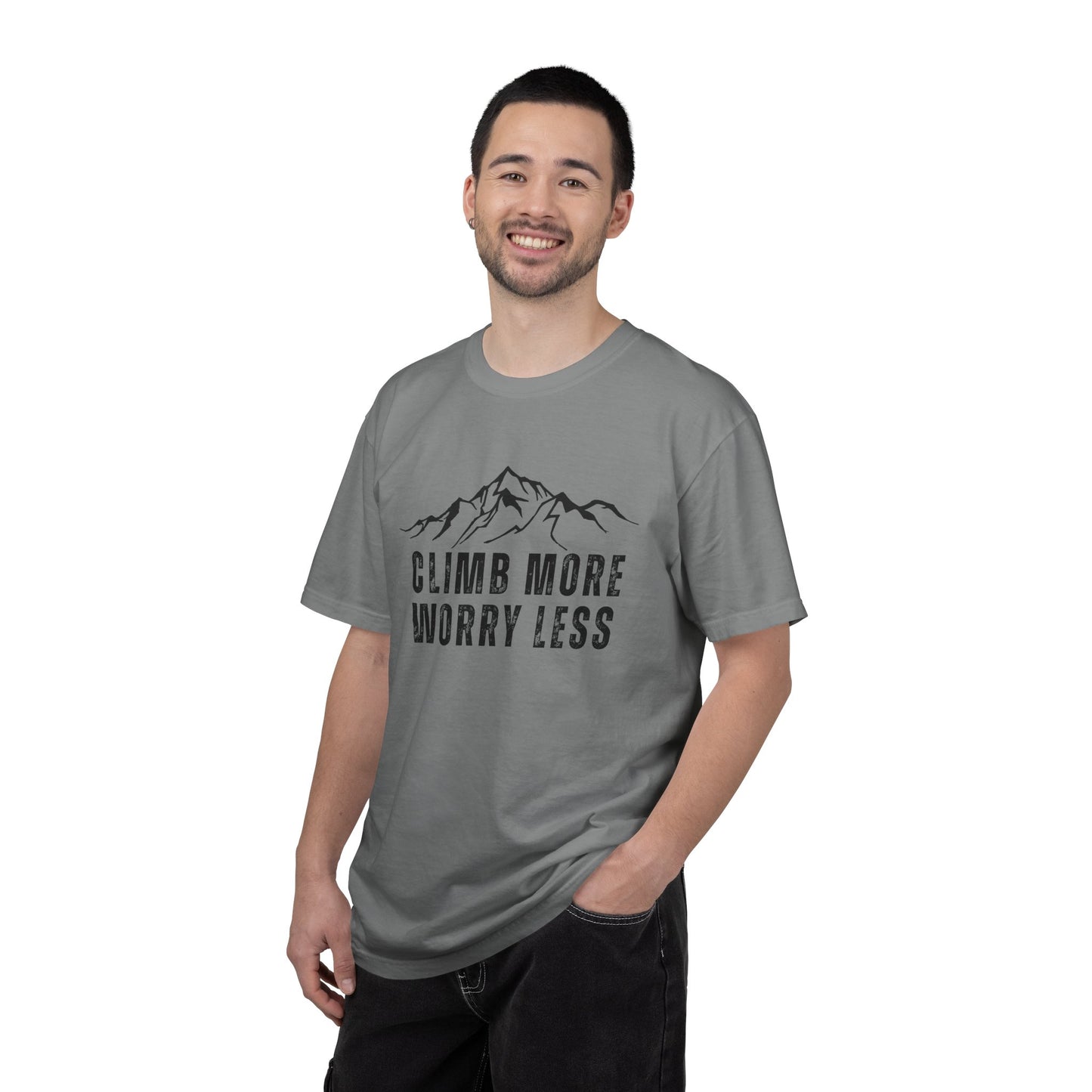 Climb More Worry Less T-Shirt