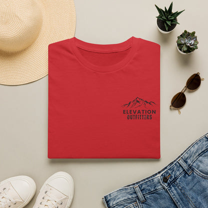 Elevation Outfitters Mountain Logo T‑Shirt — Casual Outdoor Adventure Tee