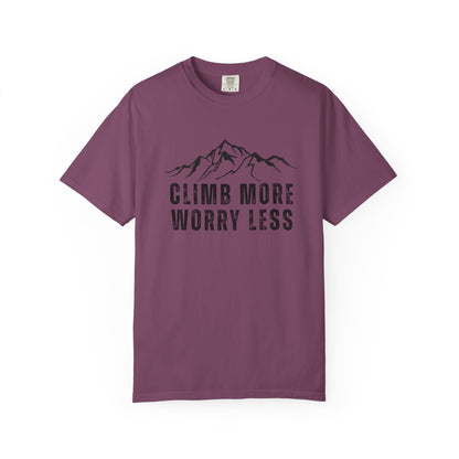 Climb More Worry Less T-Shirt