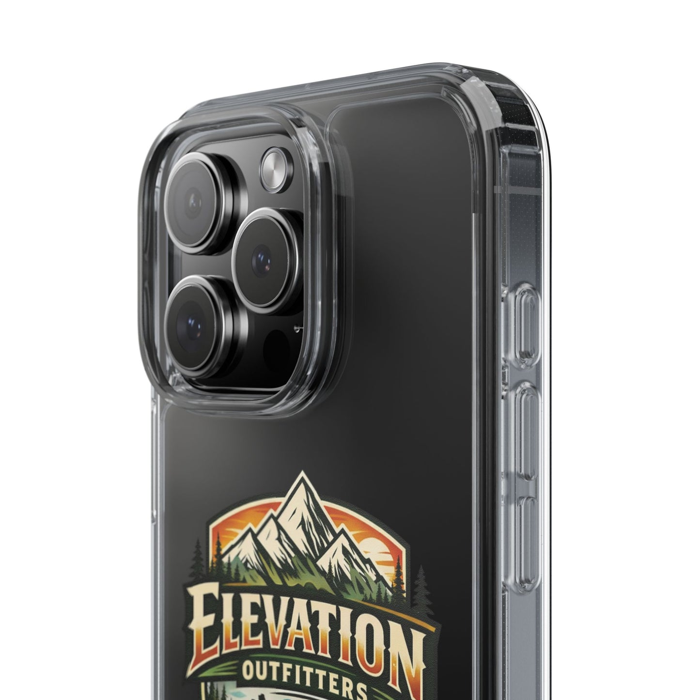 Classic Elevation Outfitters Clear Phone Case