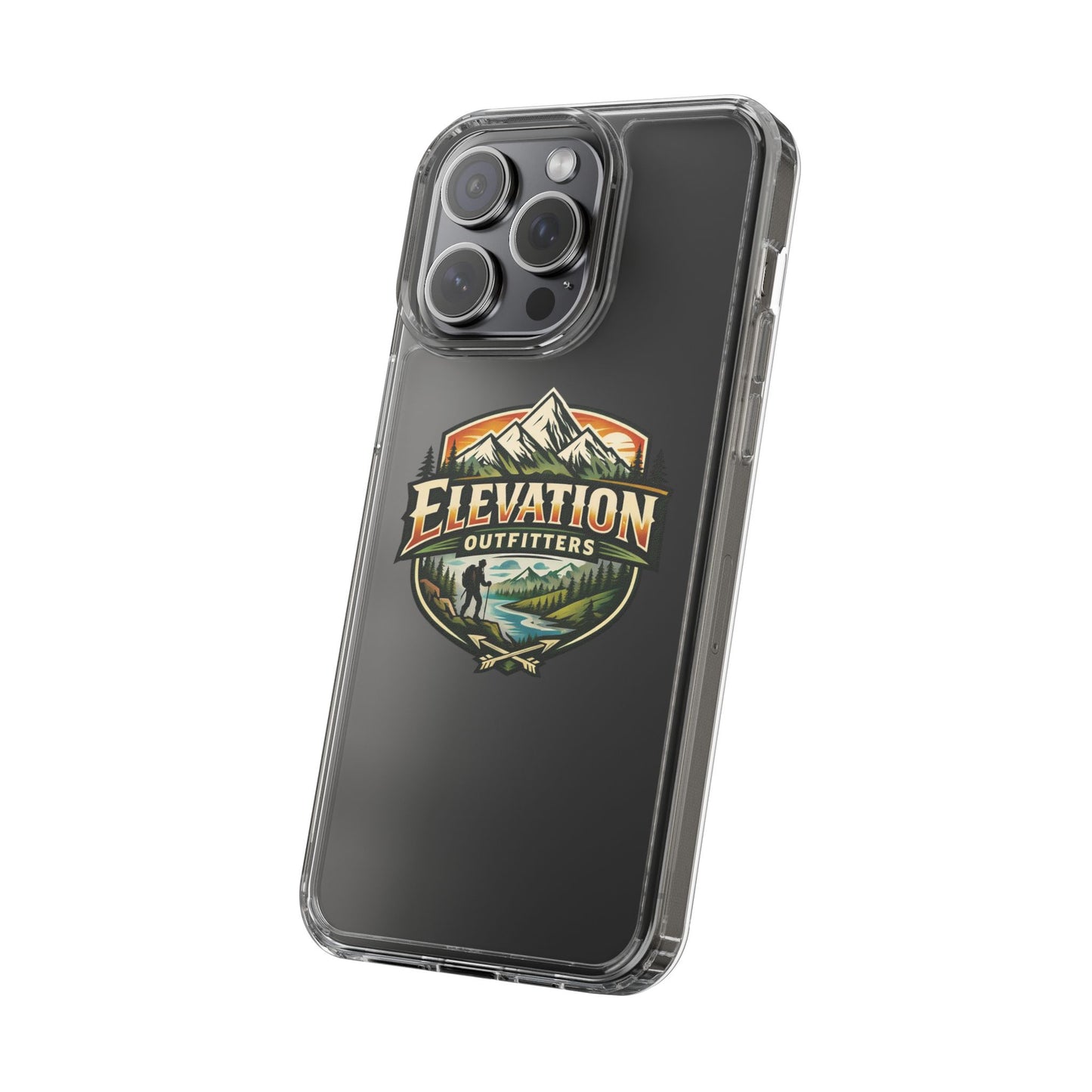 Classic Elevation Outfitters Clear Phone Case