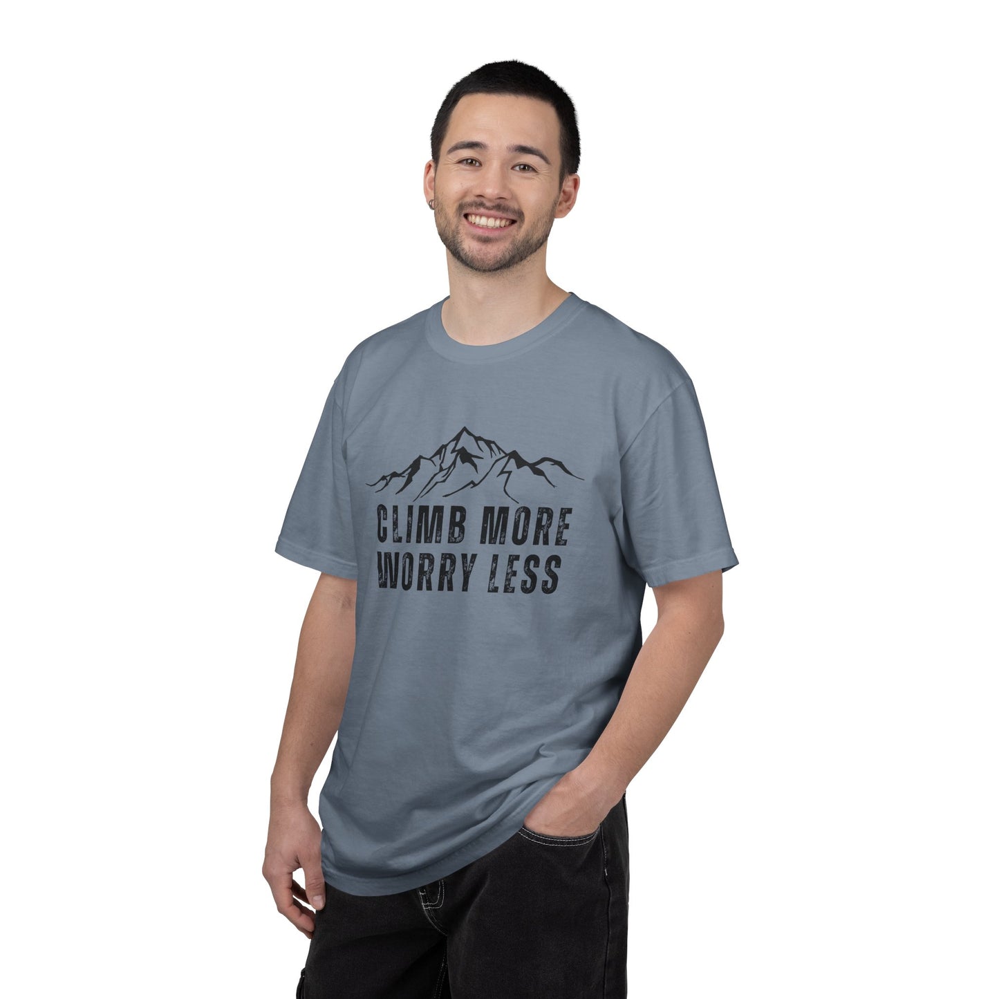 Climb More Worry Less T-Shirt