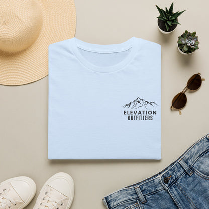 Elevation Outfitters Mountain Logo T‑Shirt — Casual Outdoor Adventure Tee