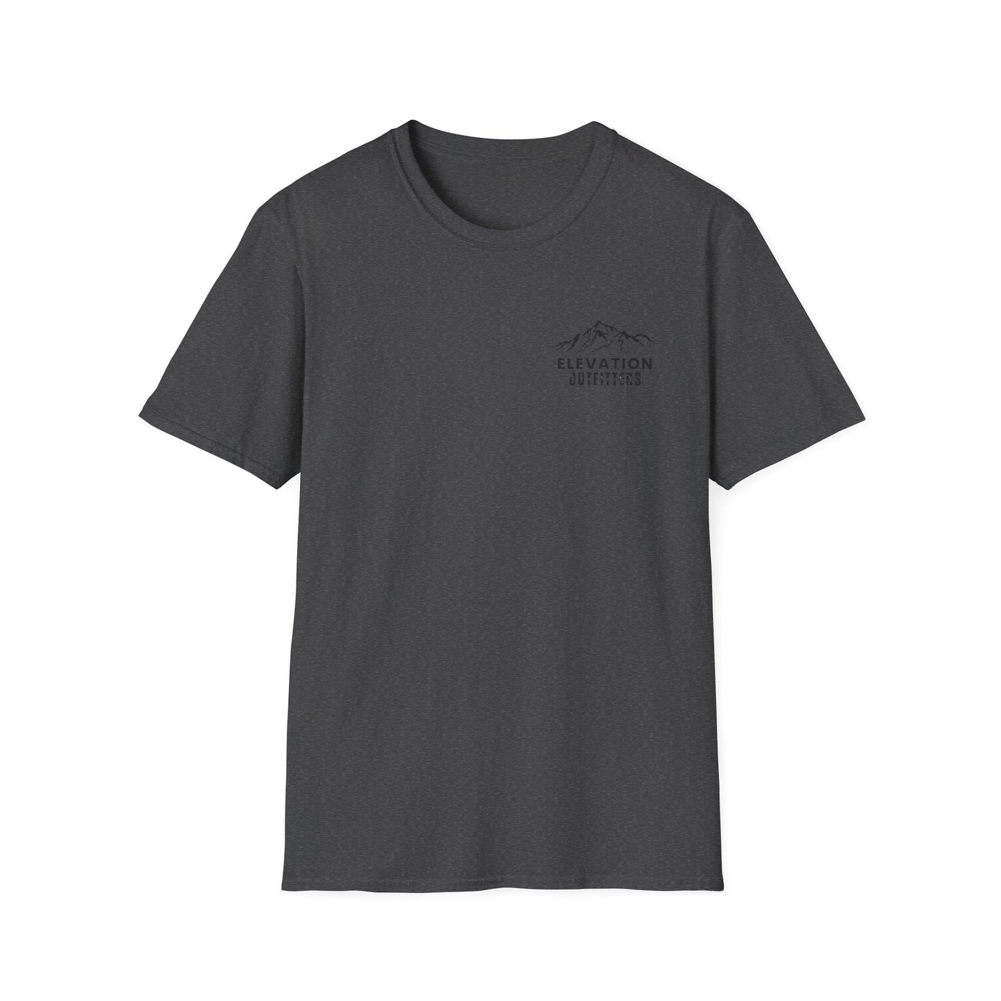 Elevation Outfitters Mountain Logo T‑Shirt — Casual Outdoor Adventure Tee