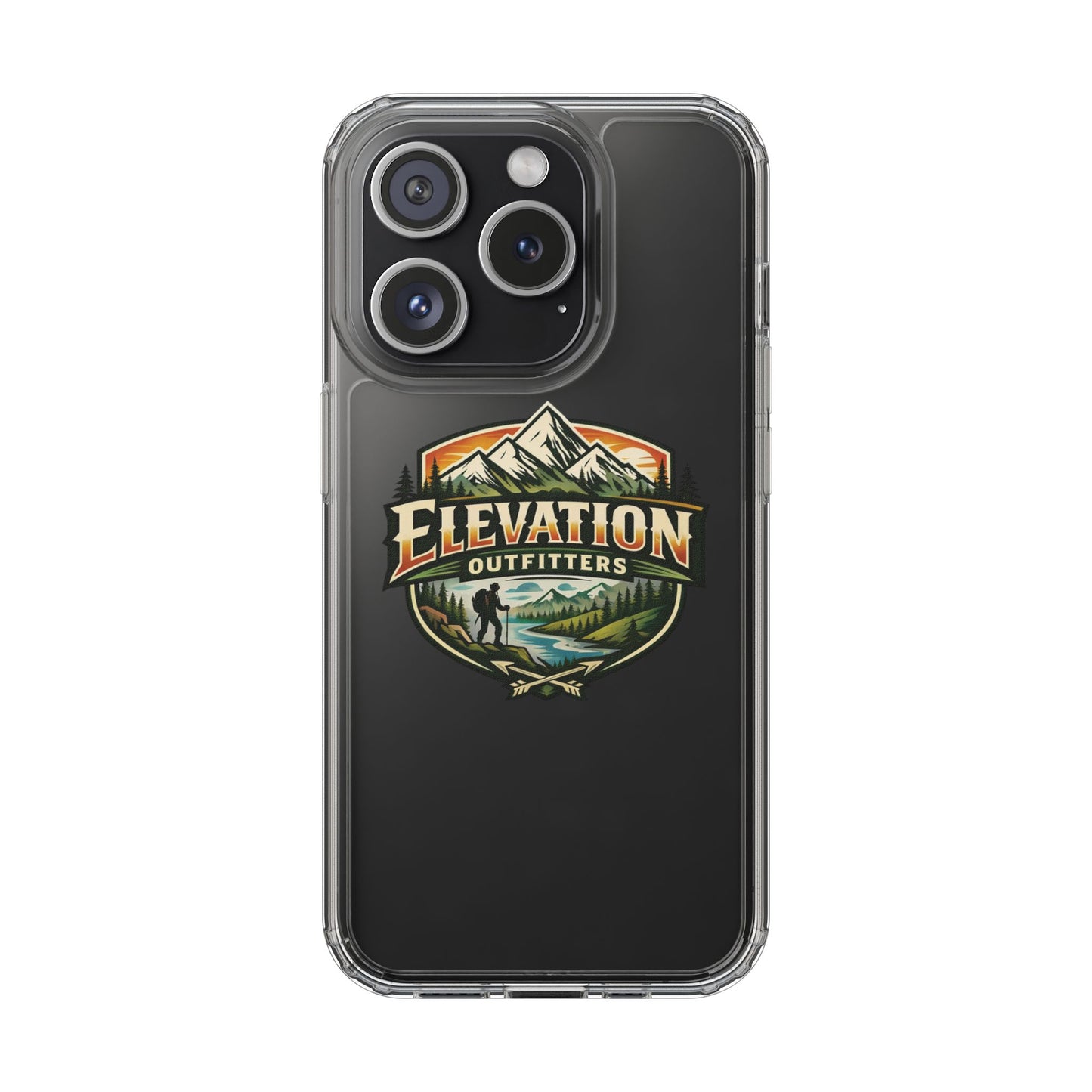Classic Elevation Outfitters Clear Phone Case