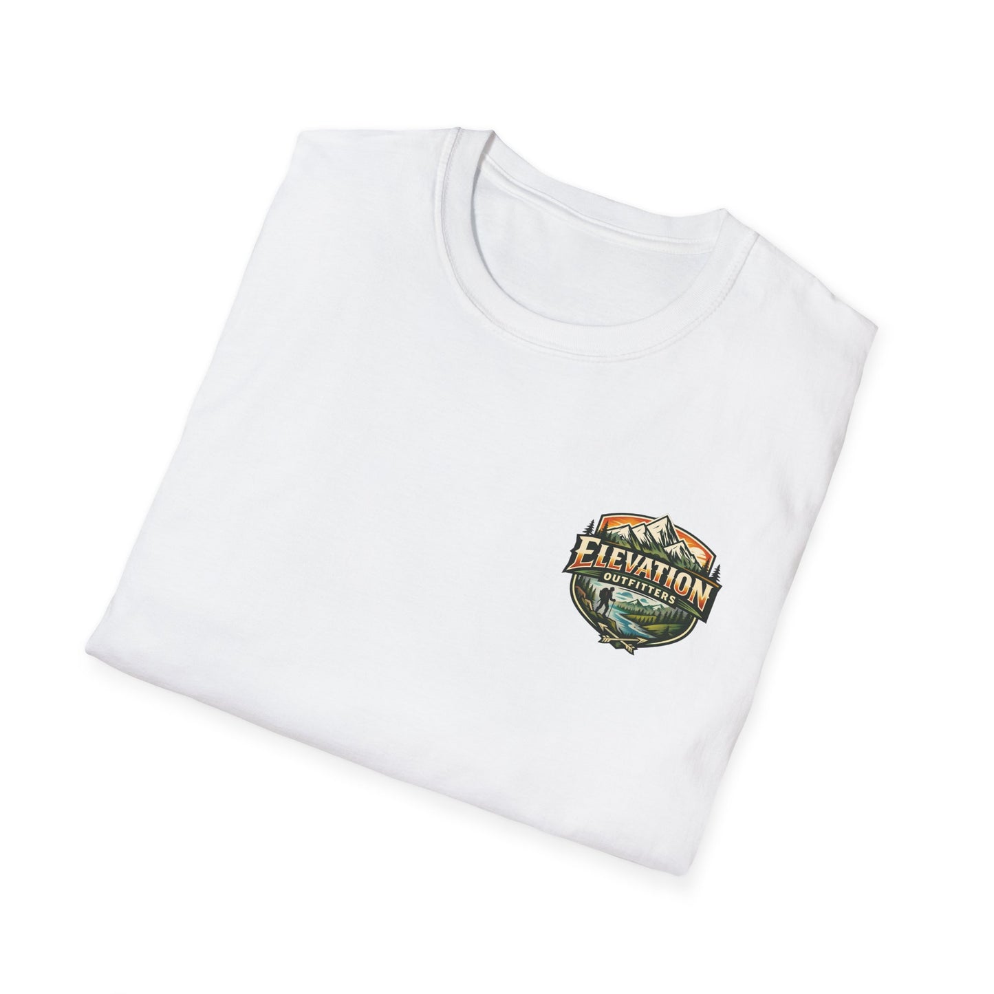 Above The Ordinary Chest Logo Graphic Tee