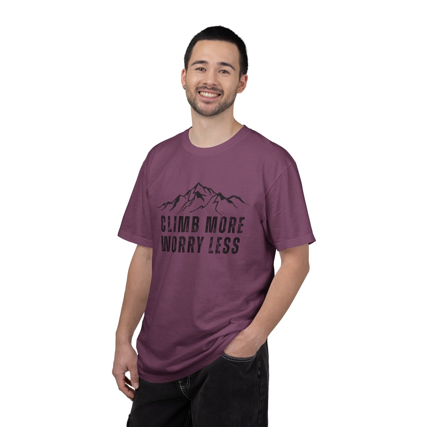 Climb More Worry Less T-Shirt