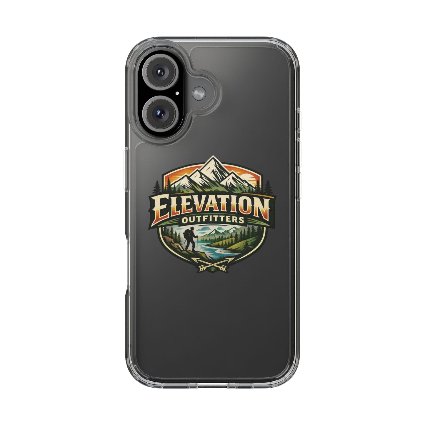 Classic Elevation Outfitters Clear Phone Case