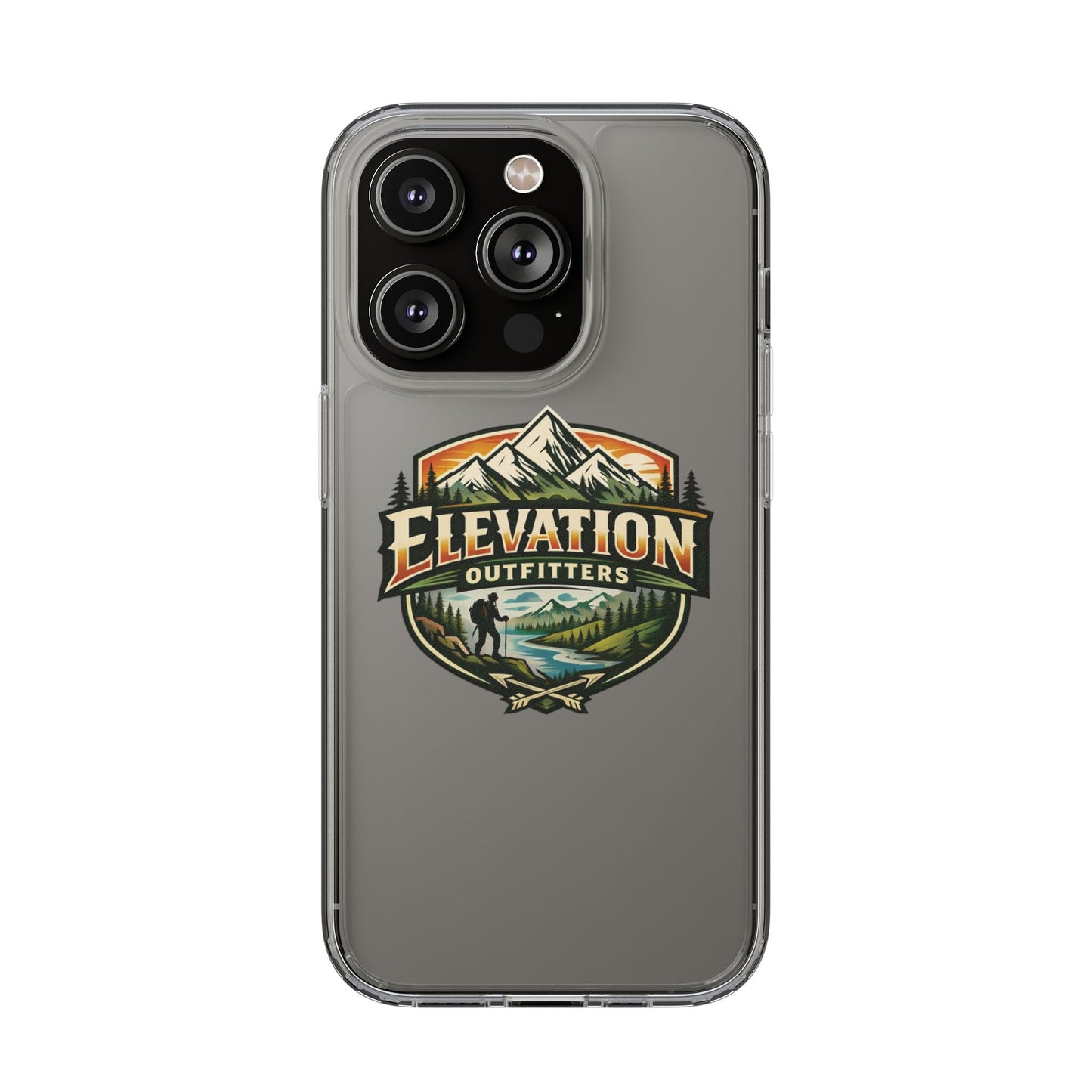 Classic Elevation Outfitters Clear Phone Case