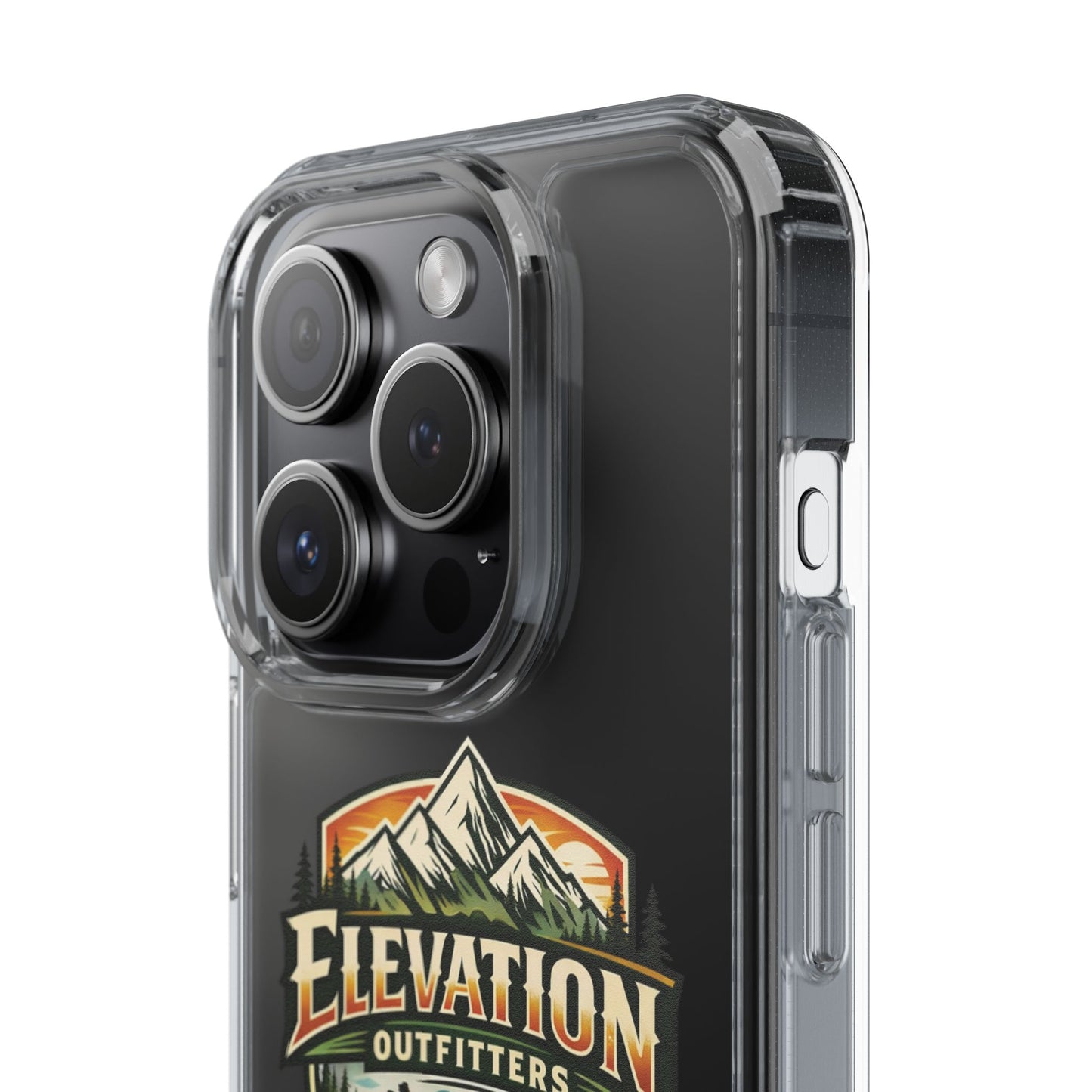 Classic Elevation Outfitters Clear Phone Case