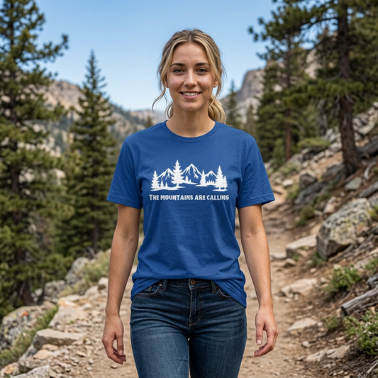 The Mountains Calling Performance Tee