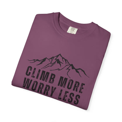 Climb More Worry Less T-Shirt