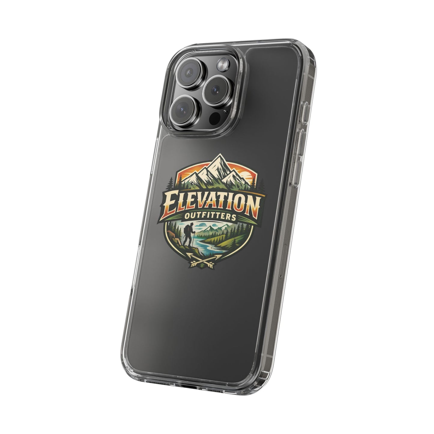 Classic Elevation Outfitters Clear Phone Case