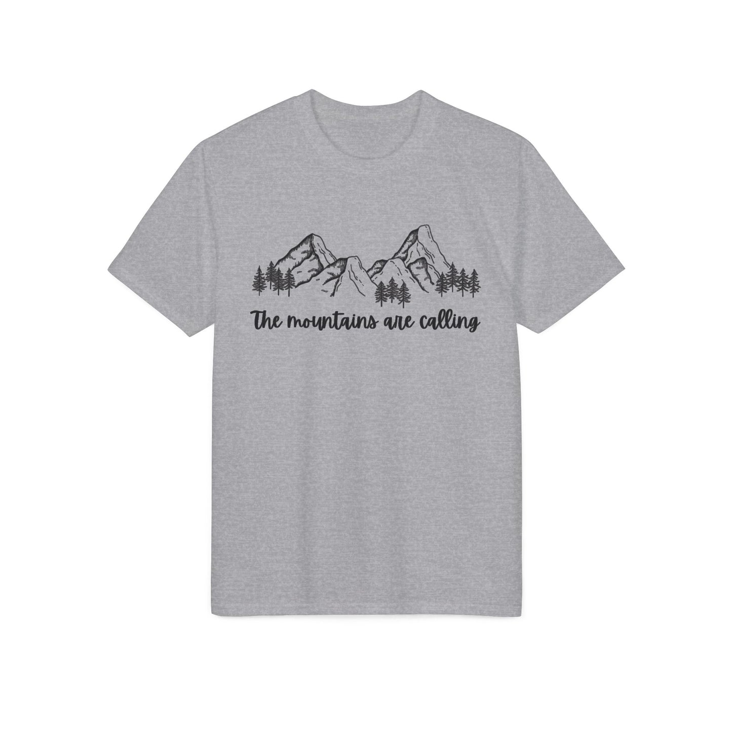 Mountain Graphic T-Shirt — "The Mountains Are Calling" Outdoor Adventure Tee