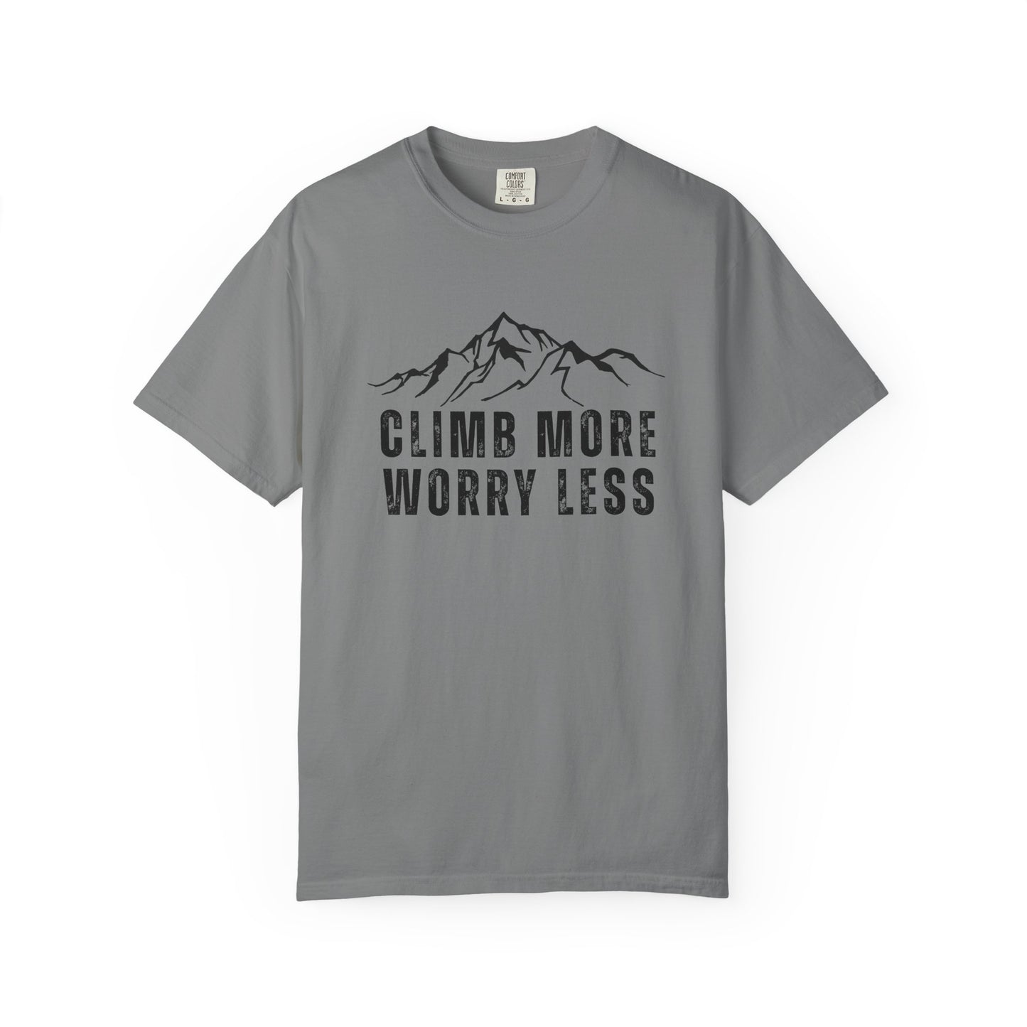 Climb More Worry Less T-Shirt