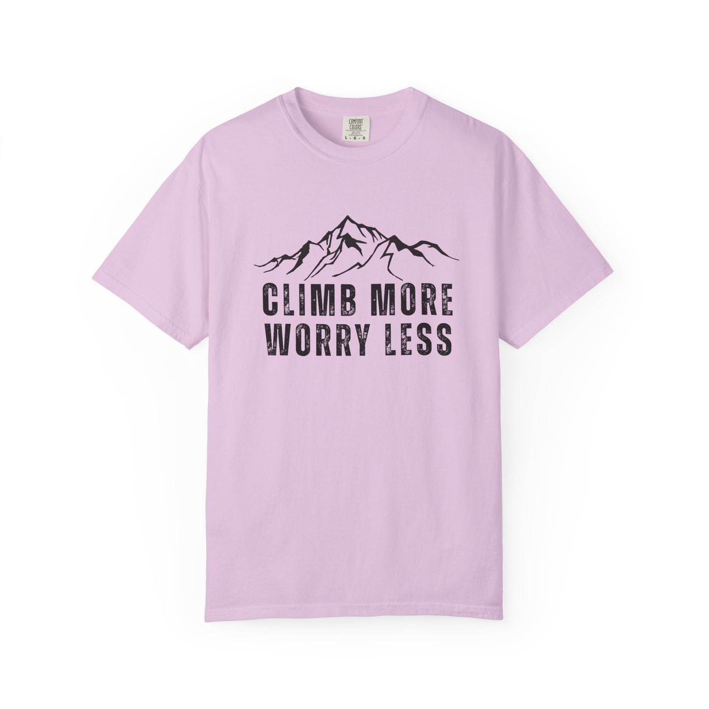 Climb More Worry Less T-Shirt