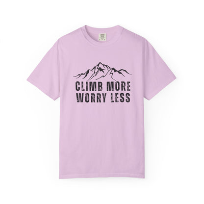 Climb More Worry Less T-Shirt