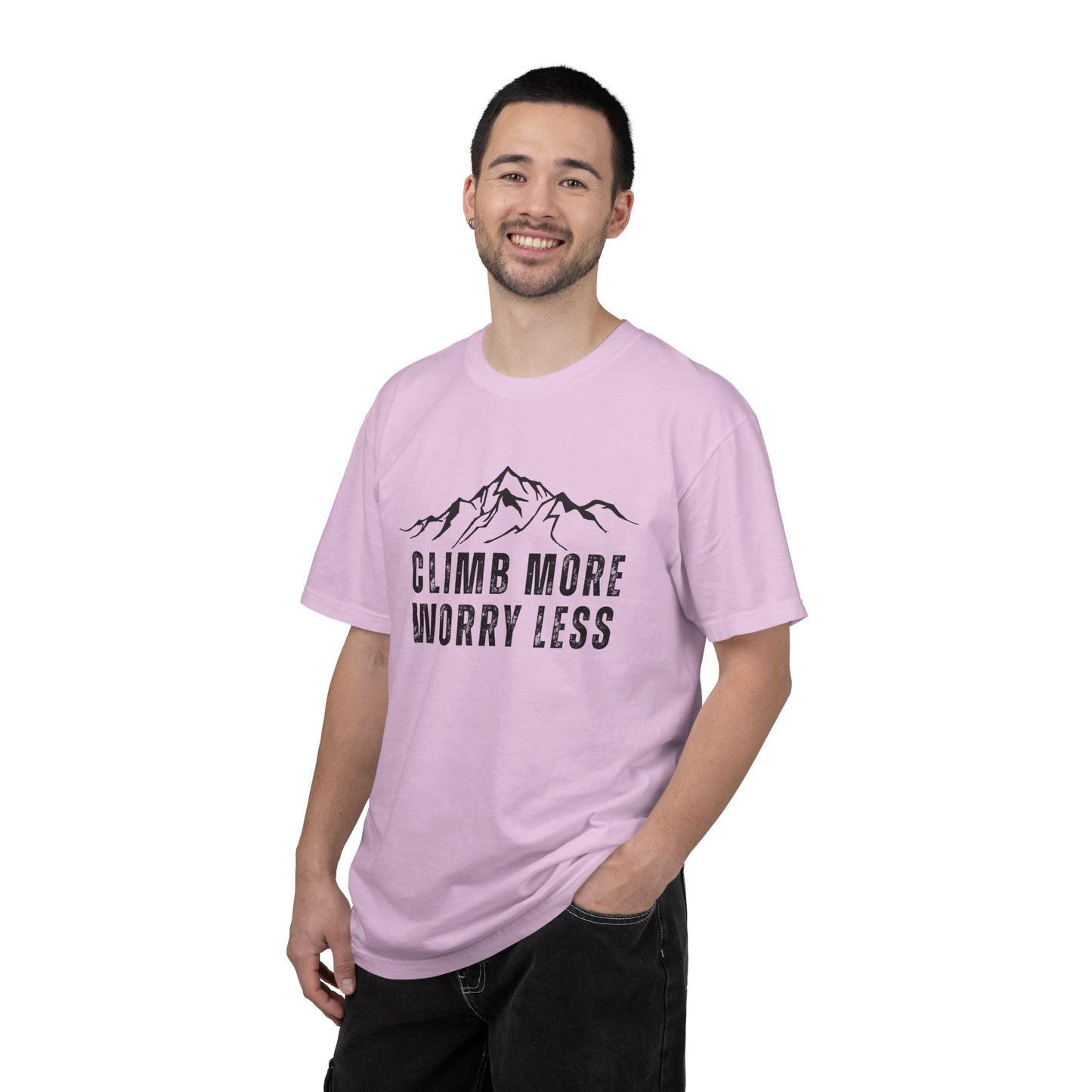 Climb More Worry Less T-Shirt
