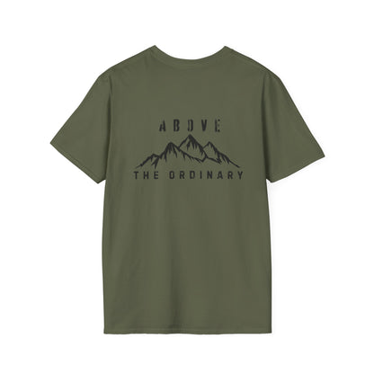 Elevation Outfitters Mountain Logo T‑Shirt — Casual Outdoor Adventure Tee