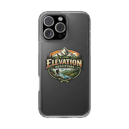 Classic Elevation Outfitters Clear Phone Case