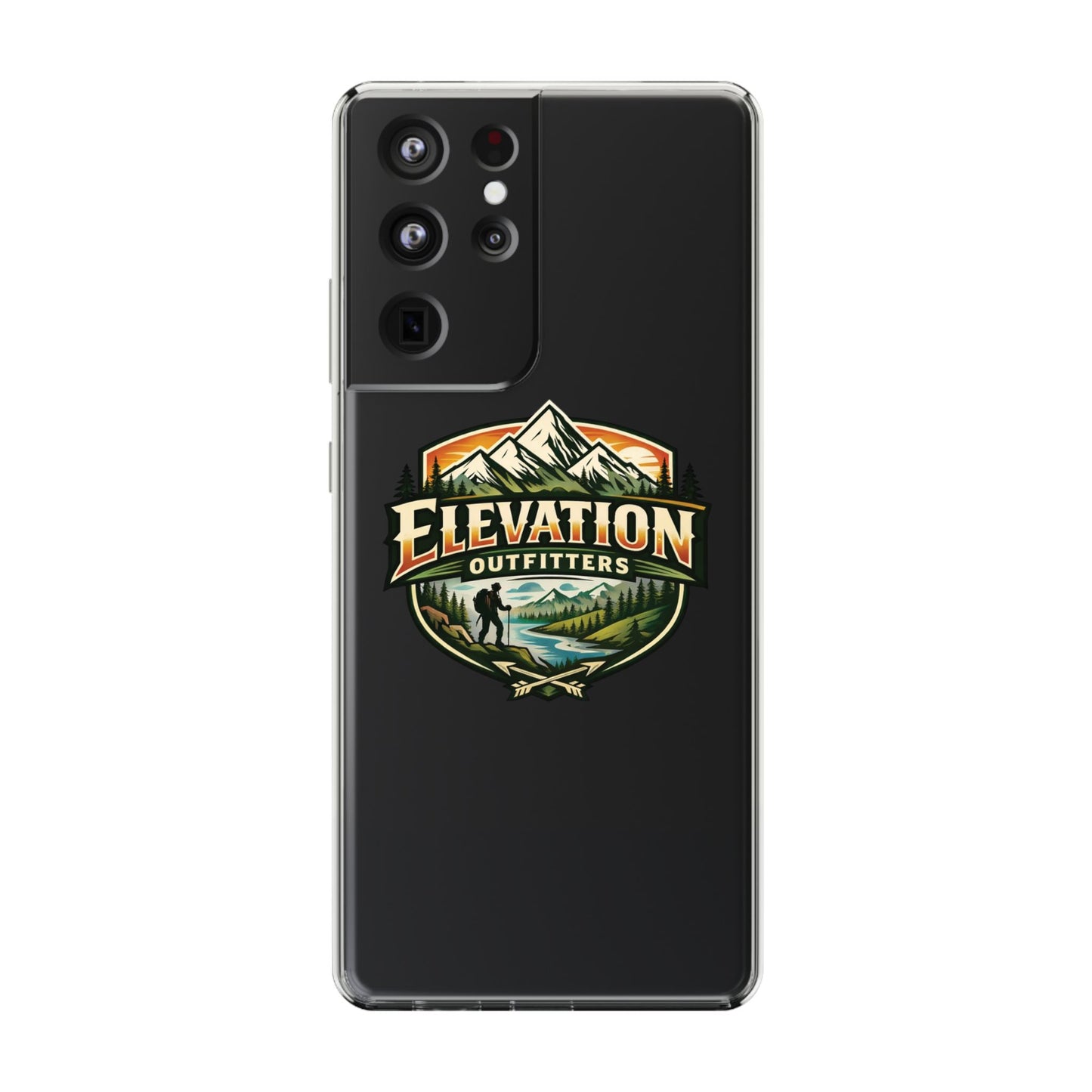 Classic Elevation Outfitters Clear Phone Case