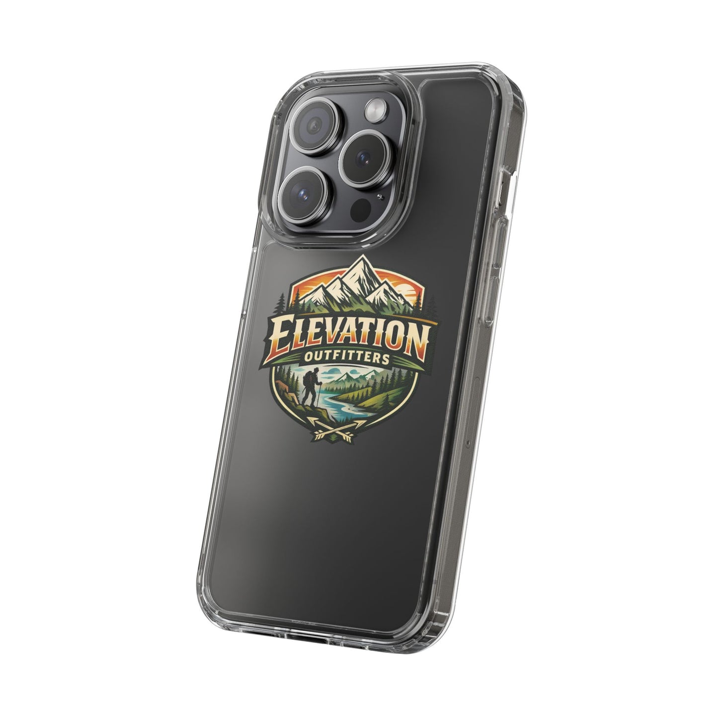 Classic Elevation Outfitters Clear Phone Case