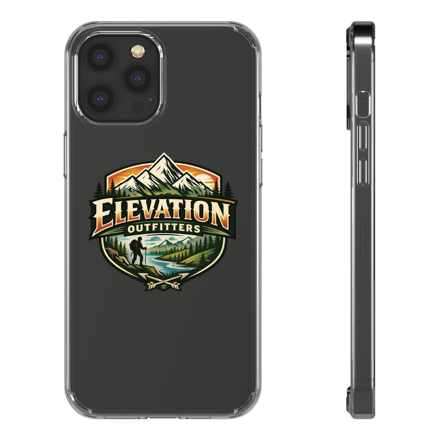 Classic Elevation Outfitters Clear Phone Case