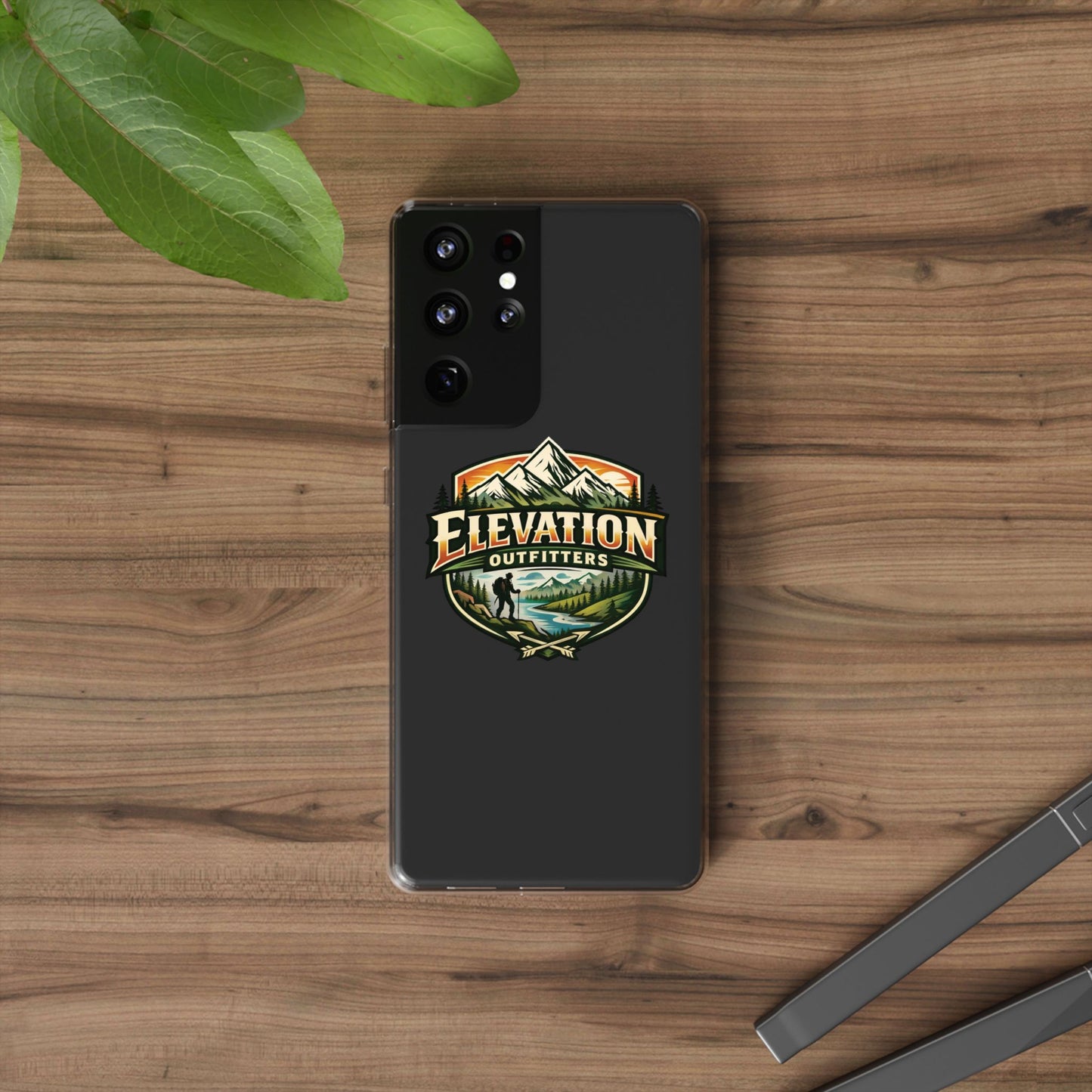Classic Elevation Outfitters Clear Phone Case