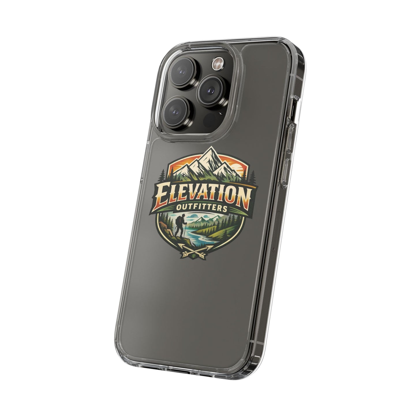 Classic Elevation Outfitters Clear Phone Case