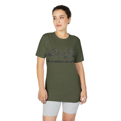 Mountain Graphic T-Shirt — "The Mountains Are Calling" Outdoor Adventure Tee