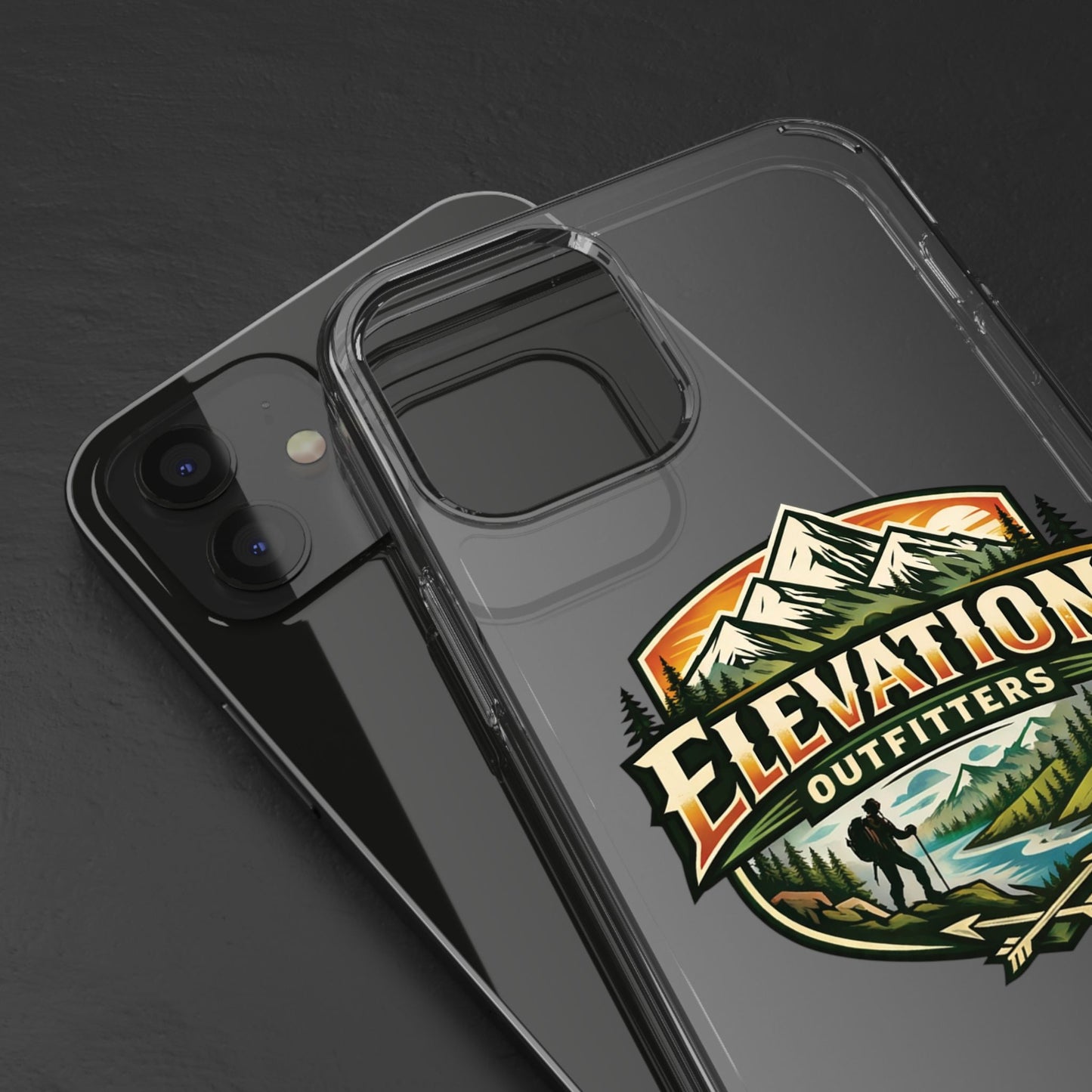 Classic Elevation Outfitters Clear Phone Case
