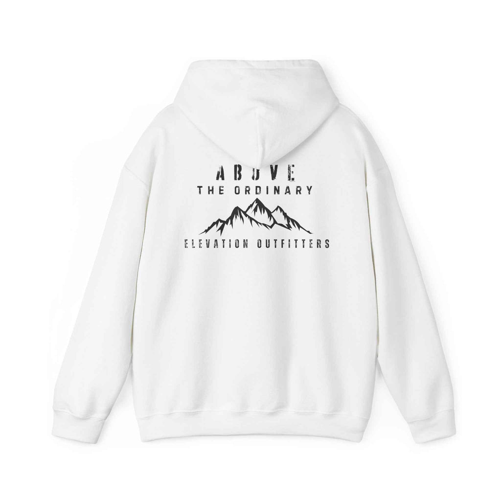 Above The Ordinary Chest Logo Graphic Hoodie