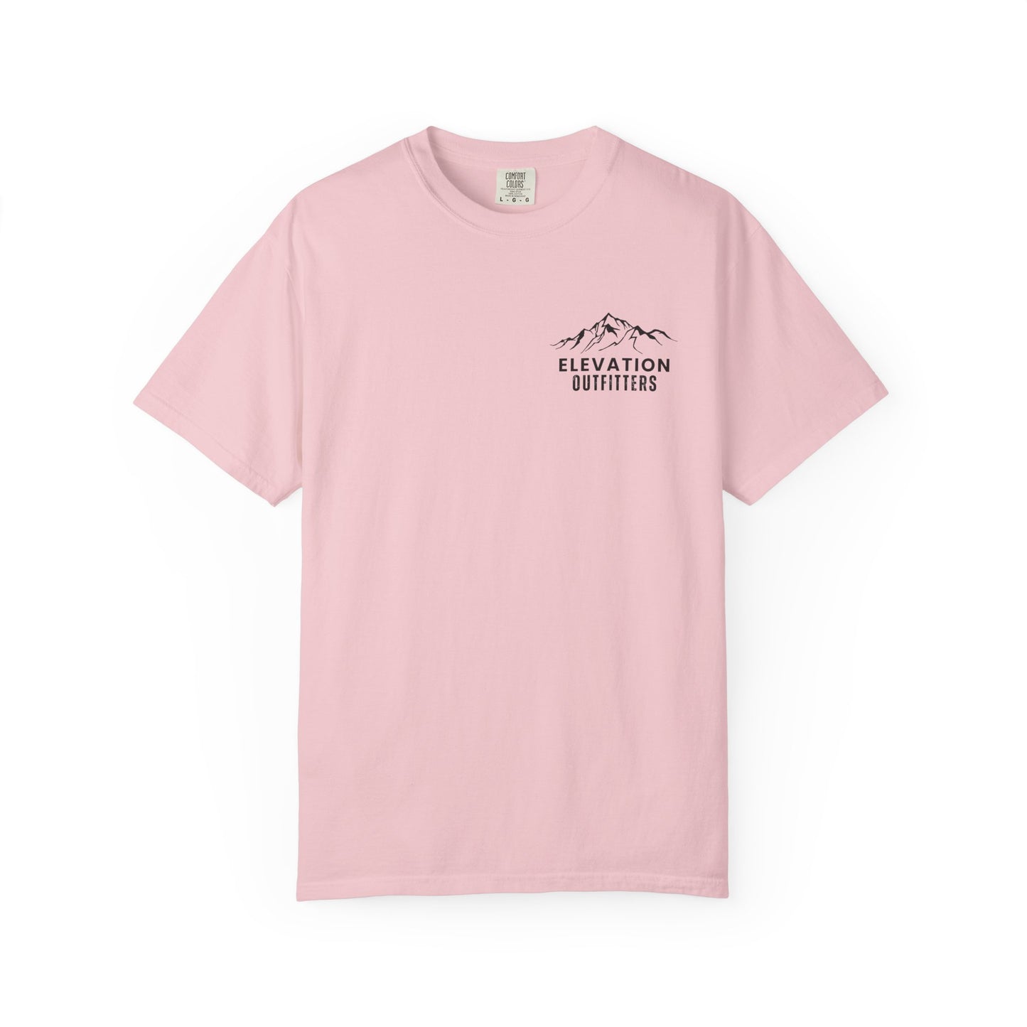 Adventure Awaits T‑Shirt — Mountain & Pine Graphic Tee (Elevation Outfitters)