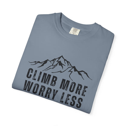 Climb More Worry Less T-Shirt