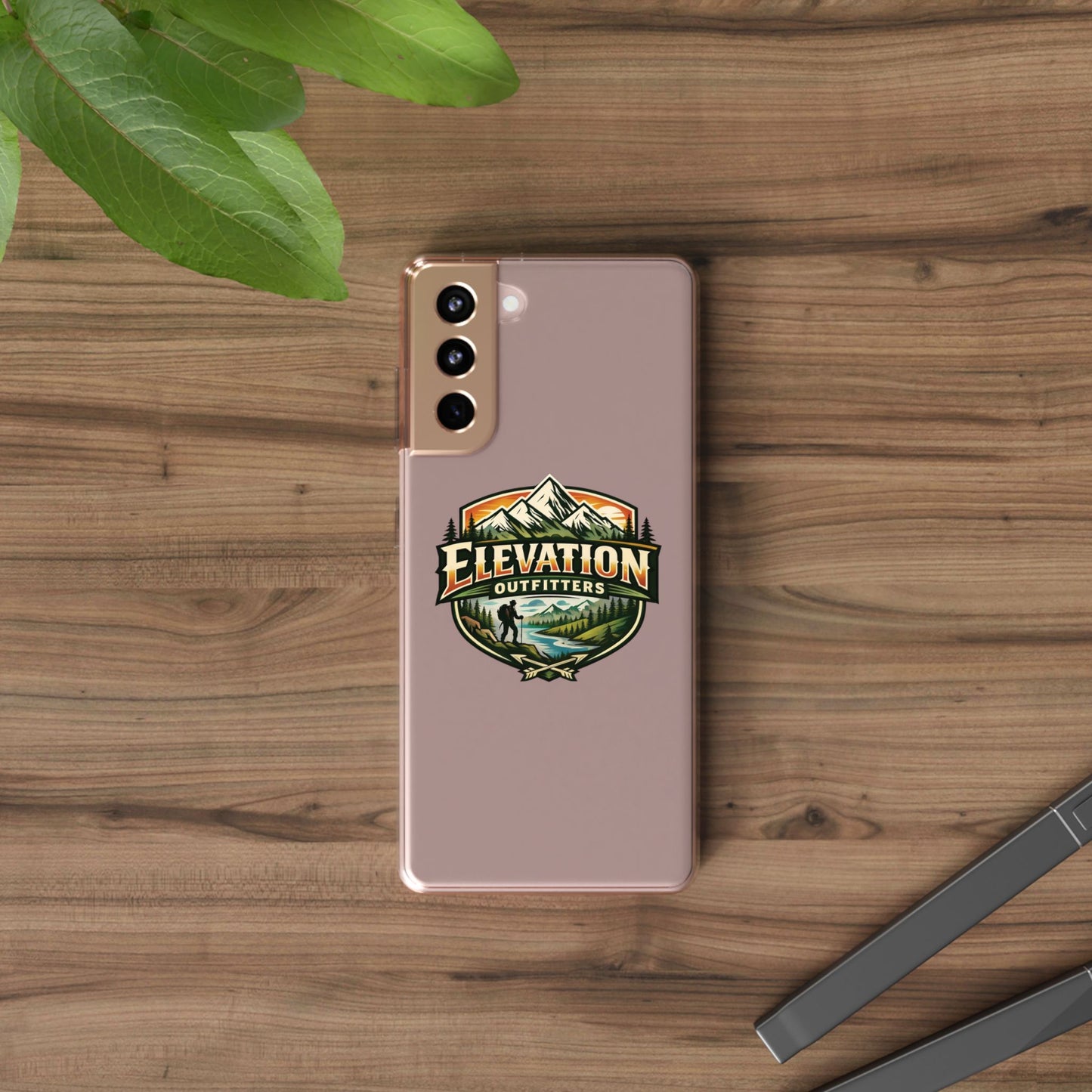Classic Elevation Outfitters Clear Phone Case