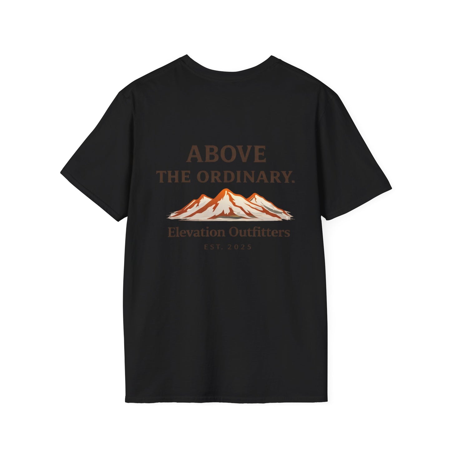 Above The Ordinary Chest Logo Graphic Tee