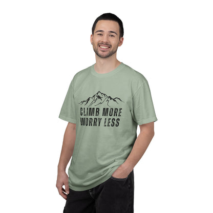 Climb More Worry Less T-Shirt